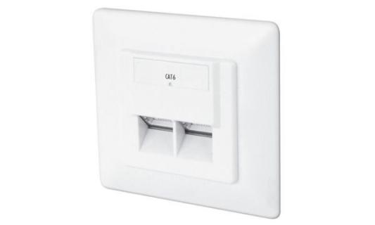 NWK Zub Dose Cat.6 / UP 2xRJ45 Digitus DN-9005-N