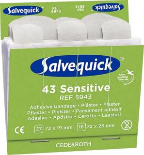 Nachfüllset Sensitive, 6 x 43 Stück 