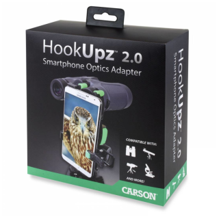 CARSON HookUpz 2.0 - Teleskop-Kamera-/Smartphon-Halterung - 109 mm - 58 mm - 11
