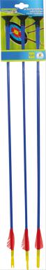 OA 3 Pfeile mit Saugknopf, L.59cm, Nr: 74500455 OA 3 Pfeile mit Saugknopf, L.59cm, Nr: 74500455