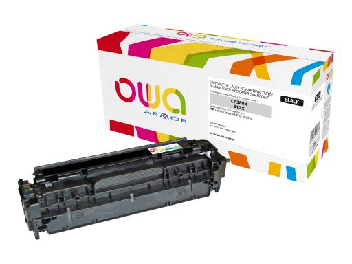 OWA Schwarz wiederaufbereitet Tonerpatrone
