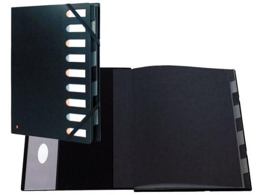 Image Ordnungsmappe_9_Fcher_schwarz_Fester_Deckel_img2_4376182.jpg Image