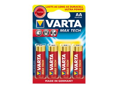 Original Batterien VARTA MAX TECH 4706 AA Original