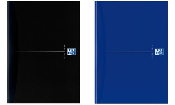 Oxford Notizbuch Smart Black - ge bunden, DIN A4, liniert (5400475)