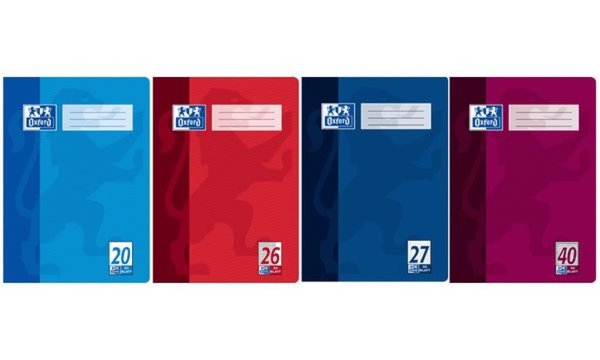 Oxford Schulheft, DIN A4, Lineatur 20 / blanko, 32 Blatt (5400387)