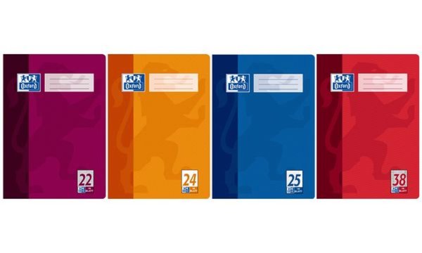 Oxford Schulheft, DIN A4, Lineatur 37 / liniert, 16 Blatt (5400368)