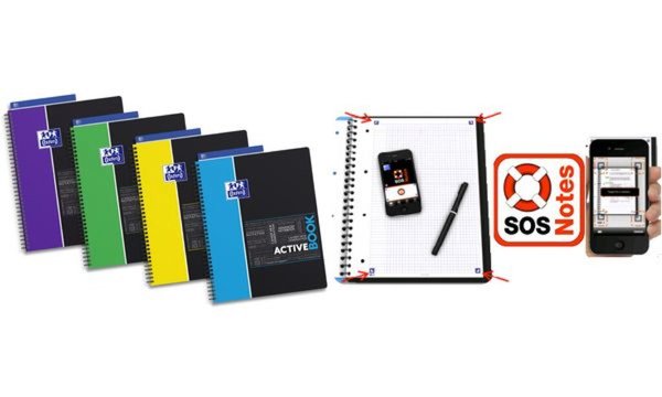 Oxford Studium Collegeblock ACTIVE BOOK, A4+, kariert (5401664)
