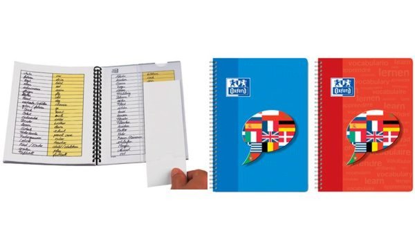 Oxford Vokabel-Coach, DIN A5, 2-spa ltig, 48 Blatt, 90 g/qm (5401024)