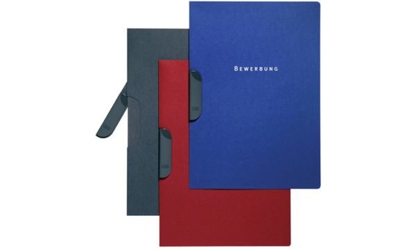 Oxford clip-fix Bewerbungsmappe job -excellent, bordeaux (61364110)