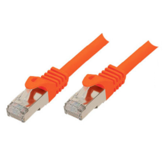 shiverspeaks BASIC-S Patchkabel Cat.7 S/FTP PIMF orange 3,0m
