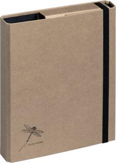 Sammelbox DIN A5 Pur Gummiverschluss Sammelbox Pur, für Dokumente