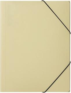 PAGNA Eckspannermappe "Pastell eco", DIN A4, PP, pastellgelb