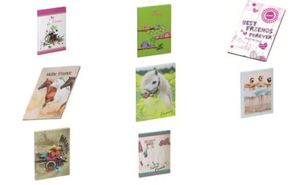 PAGNA Freundebuch Kleines Pony, 1 20 g/qm, 60 Blatt (62034615)