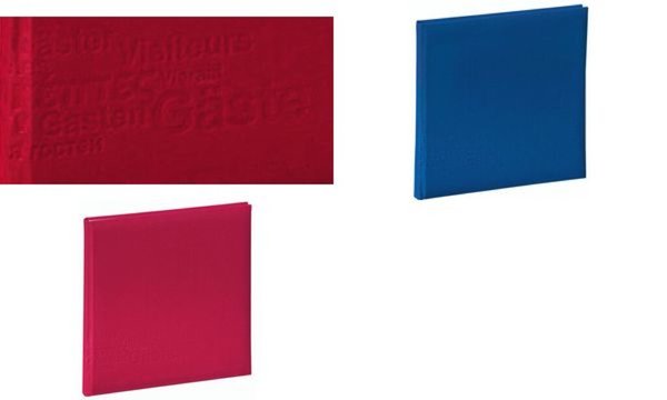 PAGNA Gästebuch Europe, blau, 180 Seiten (63090307)