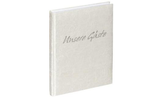 PAGNA Gästebuch, Motiv: Tsarina, weiß, 192 Seiten (63091902)