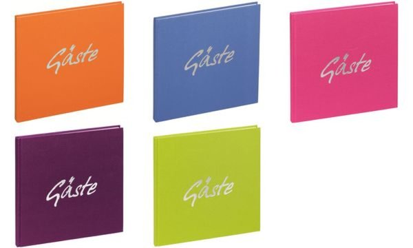 PAGNA Gästebuch Trend, hellblau, 180 Seiten (63092320)