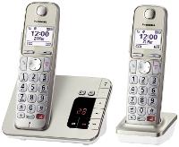 PANASONIC KX-TGE262GN DECT/GAP Schnurgebundenes Telefon, analog Anrufbeantworte