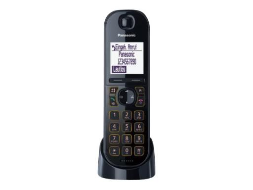 PANASONIC KX-TGQ200GB schwarz IP Mobilteil für Router mit DECT/CAT-iq Basis Fri