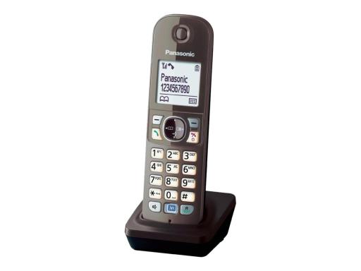 PANASONIC Mobilteil KX-TG68xx Serie inkl. Ladeschale mocca braun