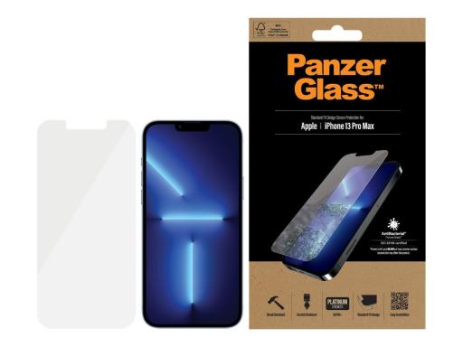 PANZERGLASS iPhone 13 Pro Max Antibakt. | Standard Fit
