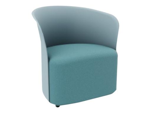 PAPERFLOW Sessel CROWN blau