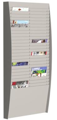 PAPERFLOW Sortiertafel 50 Fä. grau (A4V2X25.02)