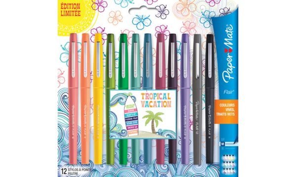 PAPERMATE Faserschreiber TROPICAL VACATION F