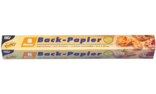 PAPSTAR Backpapier, Breite: 380 mm, Länge: 8 m, braun (6414150)