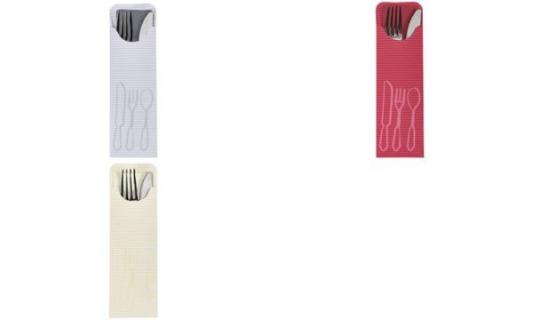 PAPSTAR Servietten-Tasche Bistro, bordeaux (6481013)