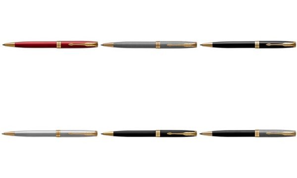 PARKER Drehkugelschreiber SONNET Ma tte Black G.C. (5128257)