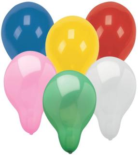 Luftballons rund Ø 28 cm, farbig sortiert