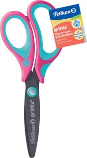 Schere griffix, lovely pink, für Rechtshänder, 14 cm