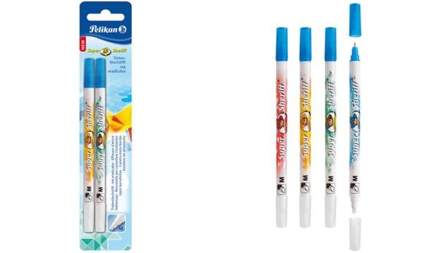 PELIKAN Tintenlöscher Super-Sheriff 258M multi 2er Blister
