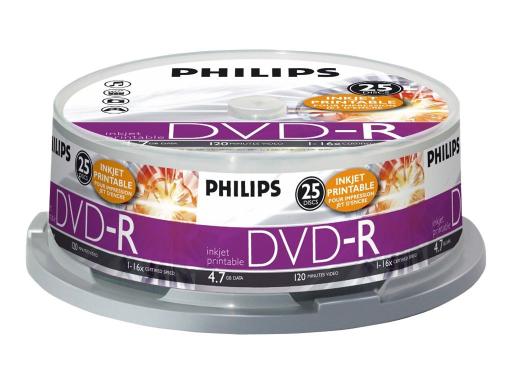 Image PHILIPS_25xDVD-R_printable_47GB_120Min_16x_img1_3692903.jpg Image