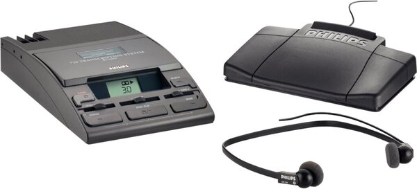PHILIPS Executive Desktop 720-T - Minikassetten-Transcriber (LFH 720/10)