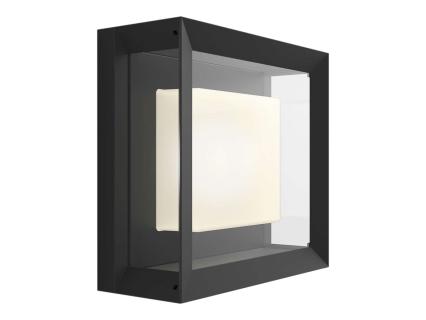 PHILIPS Hue Econic LED Wandleuchte quadr. schwarz