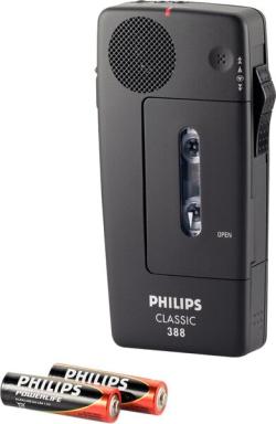 PHILIPS Pocket Memo 388 - Minikassetten-Diktiergerät (LFH 388/00B)