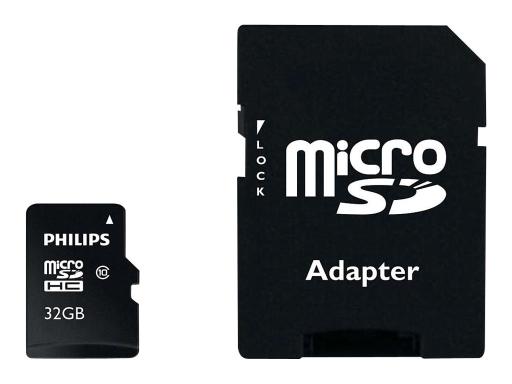 Image PHILIPS_SD_Micro_SDHC_Card_32GB_Card_Class_img1_3691782.jpg Image
