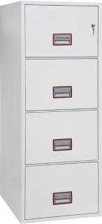 Tresor V-FireFile,Schlüs,4Schub,Vol49l Aussenmaß: 1405x530x675