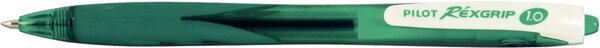 Kugelschreiber RèxGrip 1,0 mm (M) grün, Begreen, nachfüllbar,