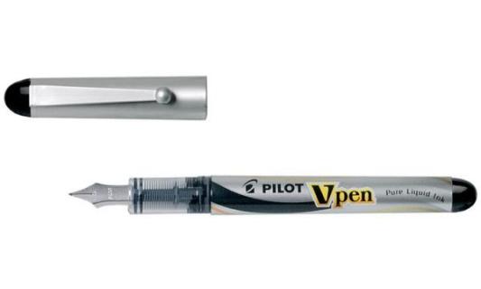 PILOT Einweg-Füllhalter V-Pen Silve r, schwarz (331111900)