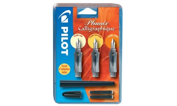 PILOT Kalligraphie-Füllhalter Plumi x, 3er Set (5045175)