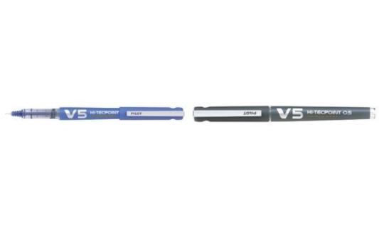 PILOT Tintenroller V5 Hi-Tecpoint, nachfüllbar, blau (5045252)