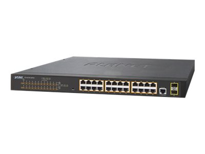PLANET TECHNOLOGY 24-PORT MANAGED SWITCH