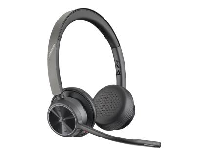 POLY BT Headset Voyager 4320 UC Stereo USB-C Teams