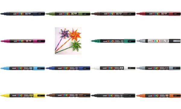 Image POSCA_Pigmentmarker_PC-3M_apfelgr_n_5654223_img5_4388158.jpg Image