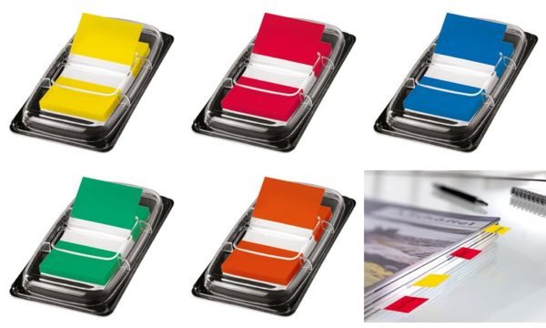 POST-IT Sigel Z-Marker Film gelb 50St.