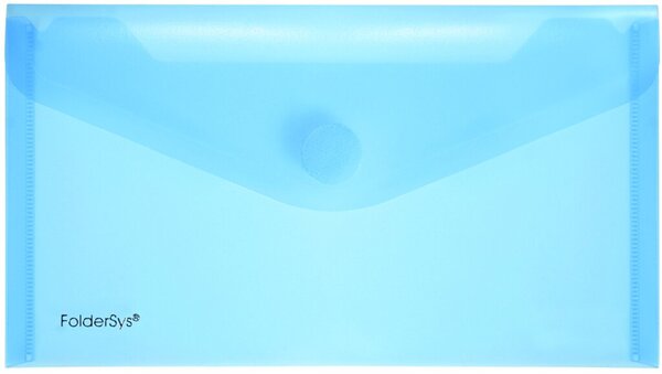PP-Umschlag LangDIN blau transparent