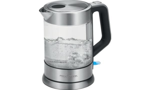 PROFI COOK Wasserkocher schnurlos PC-WKS 1107 G Glas, Edelstahl (501107)