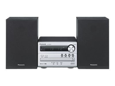 Panasonic SC-PM254EGS si Micro-Anlage 20W,CD,DAB+/UKW,Bluetooth,USB
